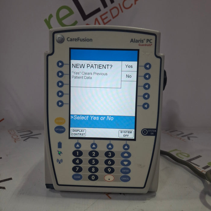 CareFusion Alaris 8015 Large Screen POC Infusion Pump