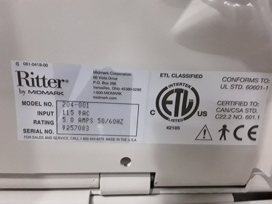 Midmark 204 Exam Table