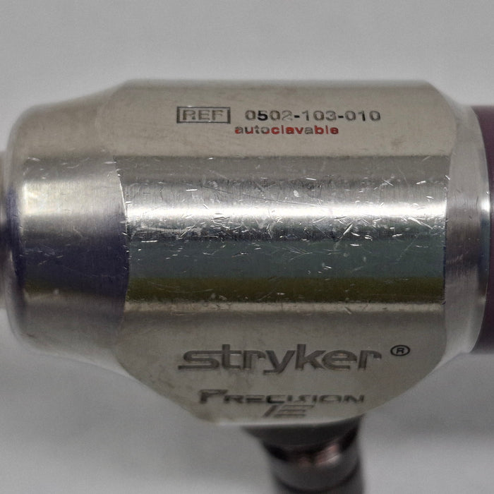 Stryker 502-103-010 Precision Ideal Eyes 0° Autoclavable Laparoscope, 10mm