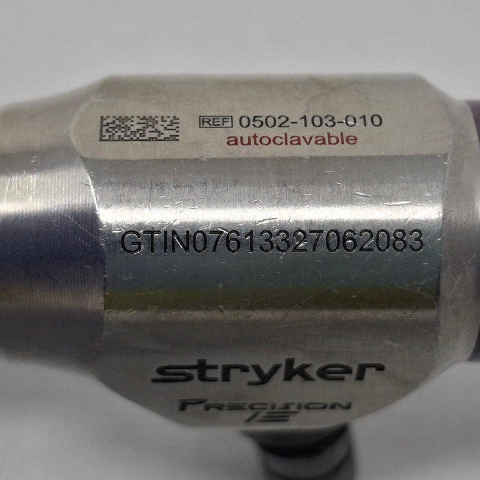 Stryker 502-103-010 Precision Ideal Eyes 0° Autoclavable Laparoscope, 10mm