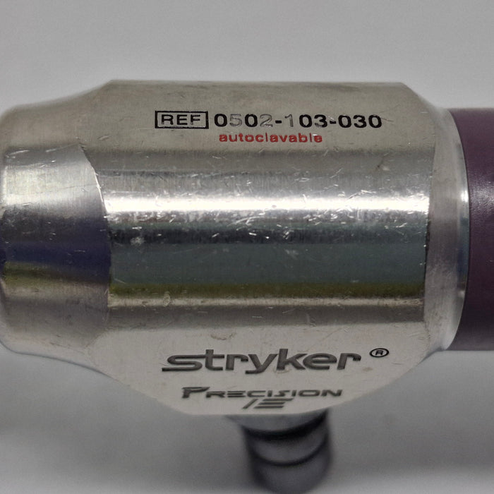 Stryker 502-103-030 Precision Ideal Eyes 30° Autoclavable Laparoscope, 10mm