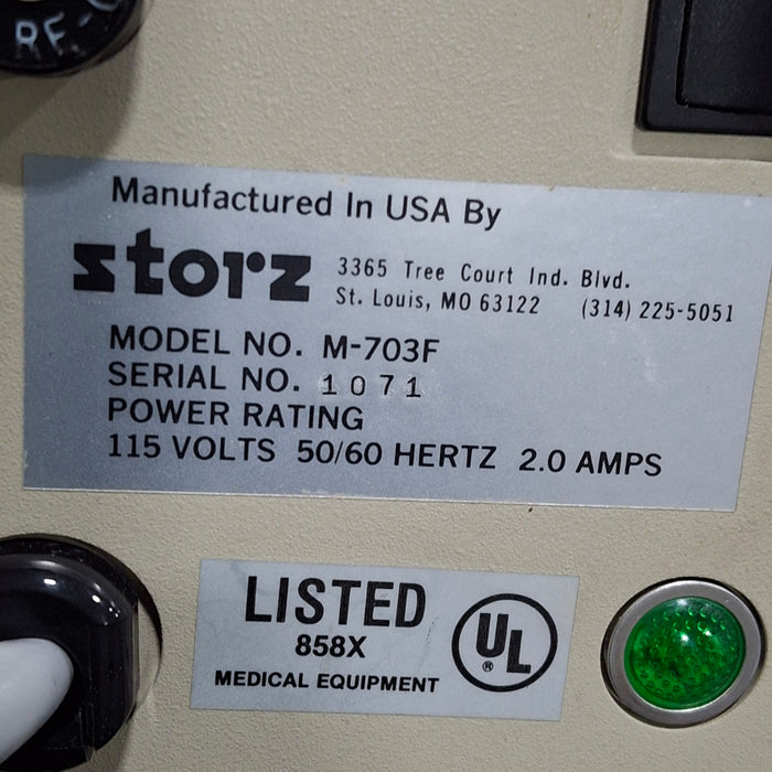 STORZ M-703F ENT Surgical Microscope