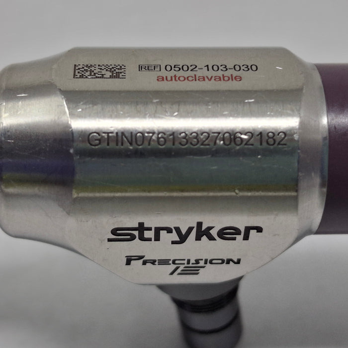 Stryker 502-103-030 Precision Ideal Eyes 30° Autoclavable Laparoscope, 10mm