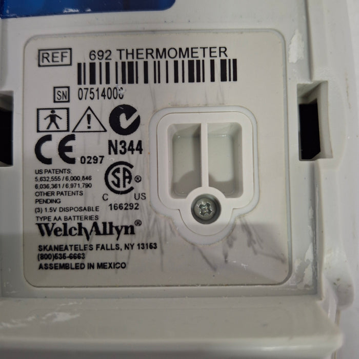 Welch Allyn SureTemp Plus 692 Thermometer
