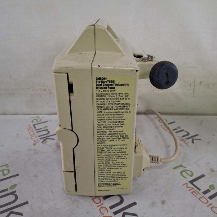 Baxter Flo-Gard 6301 Dual Channel Infusion Pump