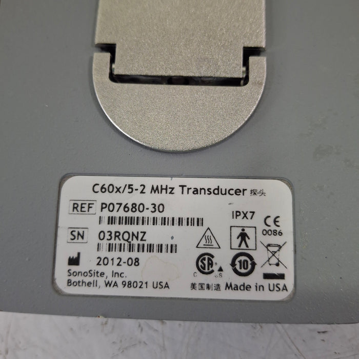 Sonosite C60x/5-2 MHz Convex Transducer