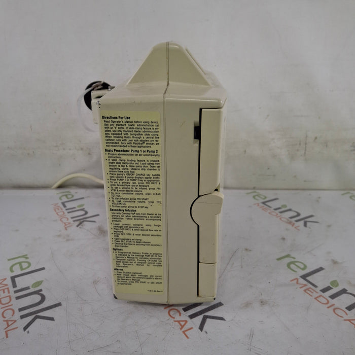 Baxter Flo-Gard 6301 Dual Channel Infusion Pump