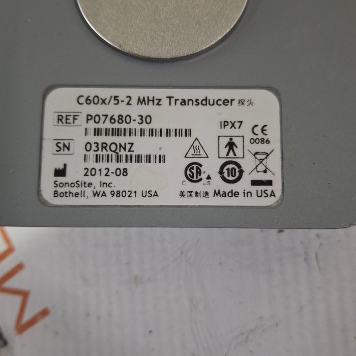 Sonosite C60x/5-2 MHz Convex Transducer
