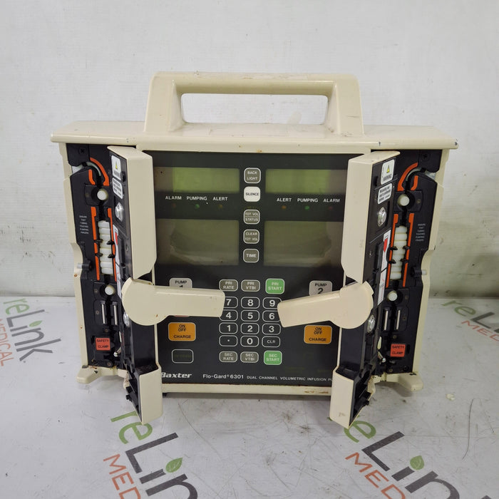 Baxter Flo-Gard 6301 Dual Channel Infusion Pump