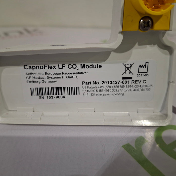 GE Healthcare Capnoflex LF CO2 Module