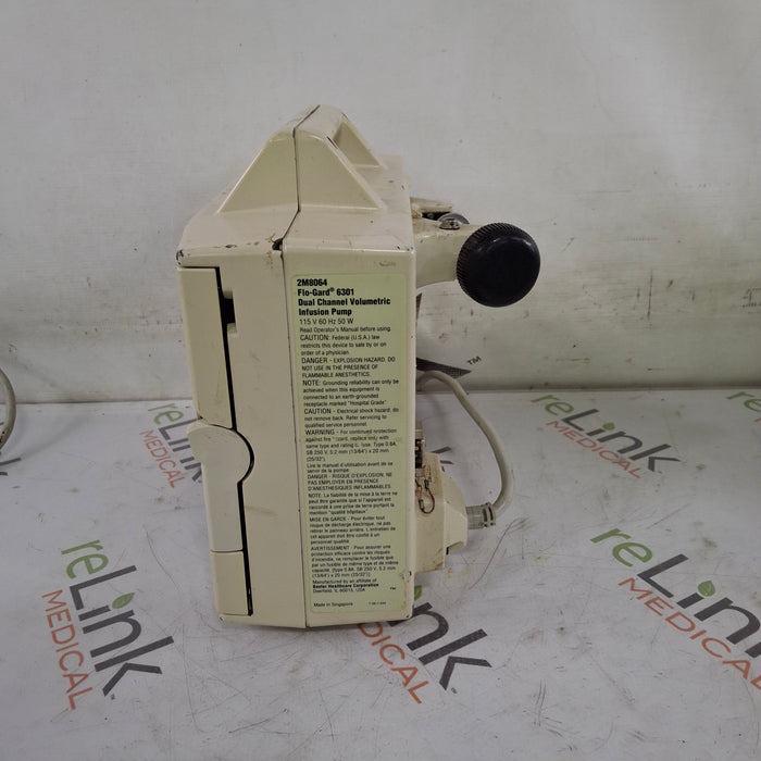 Baxter Flo-Gard 6301 Dual Channel Infusion Pump