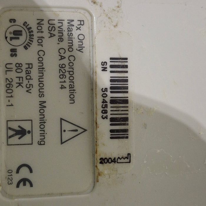 Masimo Rad-5v Handheld Pulse Oximeter Medical