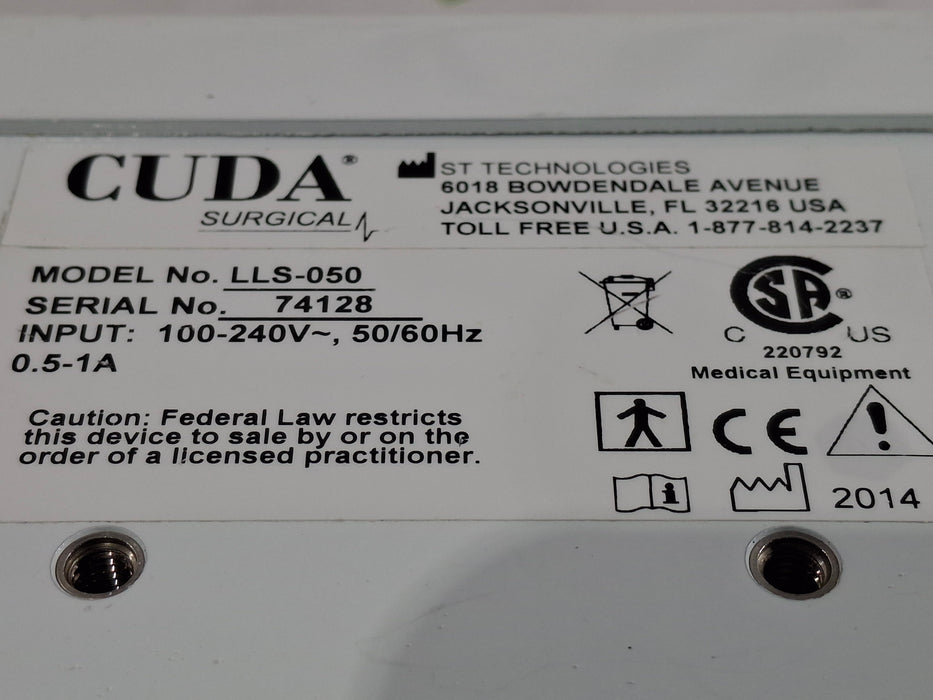 Cuda Surgical LLS-050 Light Source