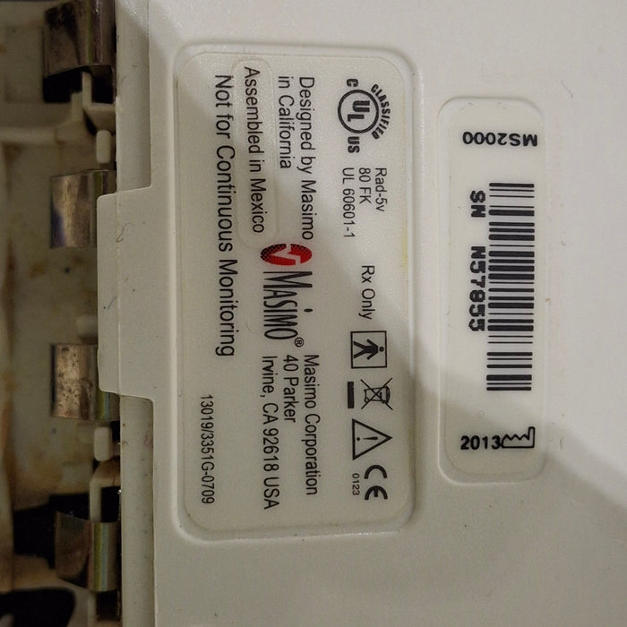 Masimo Rad-5v Handheld Pulse Oximeter Medical