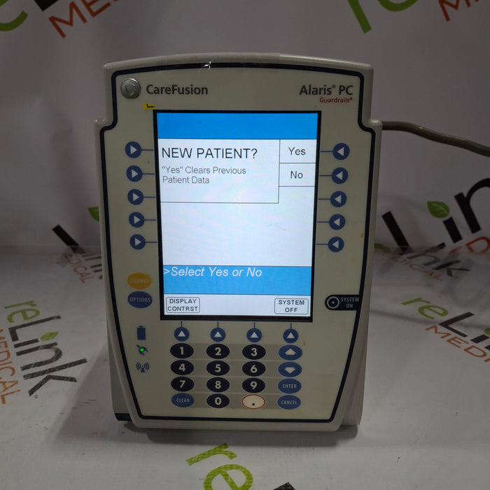 CareFusion Alaris 8015 Large Screen POC Infusion Pump