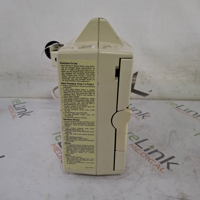 Baxter Flo-Gard 6301 Dual Channel Infusion Pump