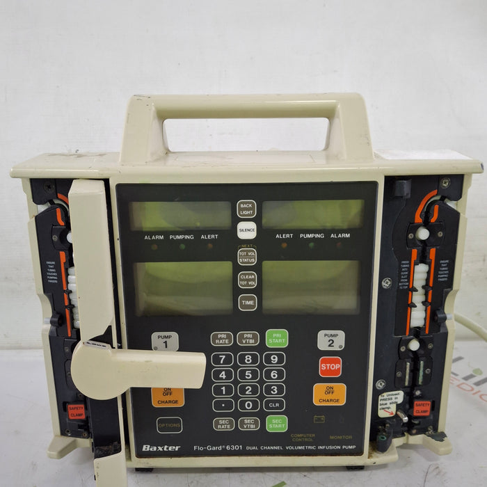 Baxter Flo-Gard 6301 Dual Channel Infusion Pump