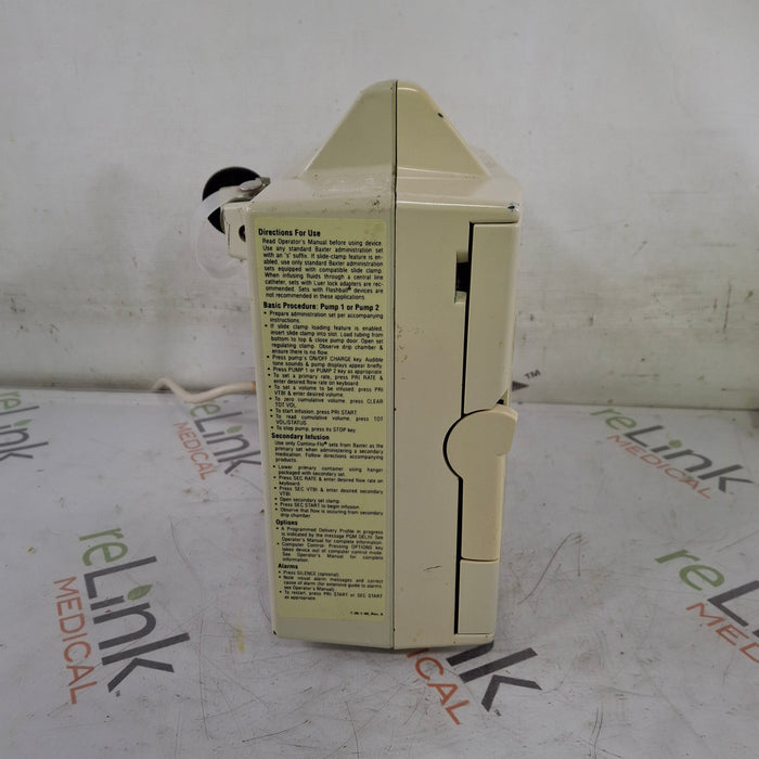 Baxter Flo-Gard 6301 Dual Channel Infusion Pump