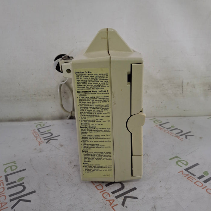 Baxter Flo-Gard 6301 Dual Channel Infusion Pump