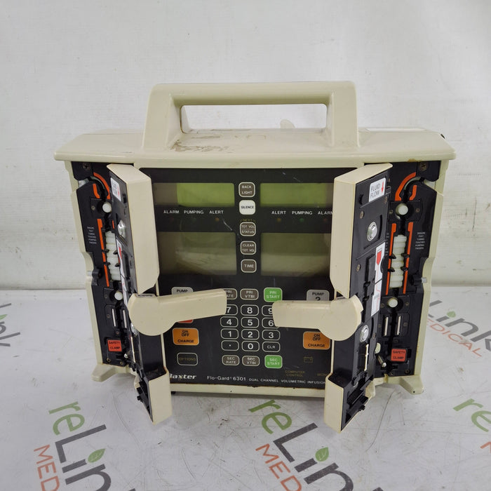 Baxter Flo-Gard 6301 Dual Channel Infusion Pump