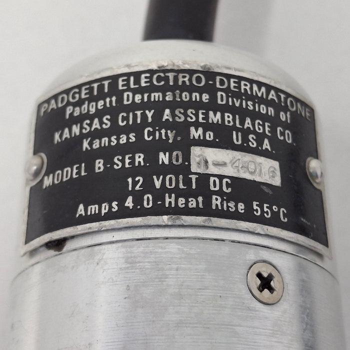 Padgett Model B Electric Dermatome Skin Graft Surgical