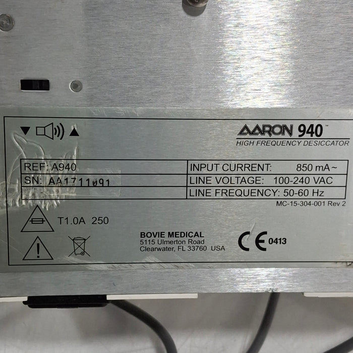 Bovie Aaron 940 High Frequency Desiccator