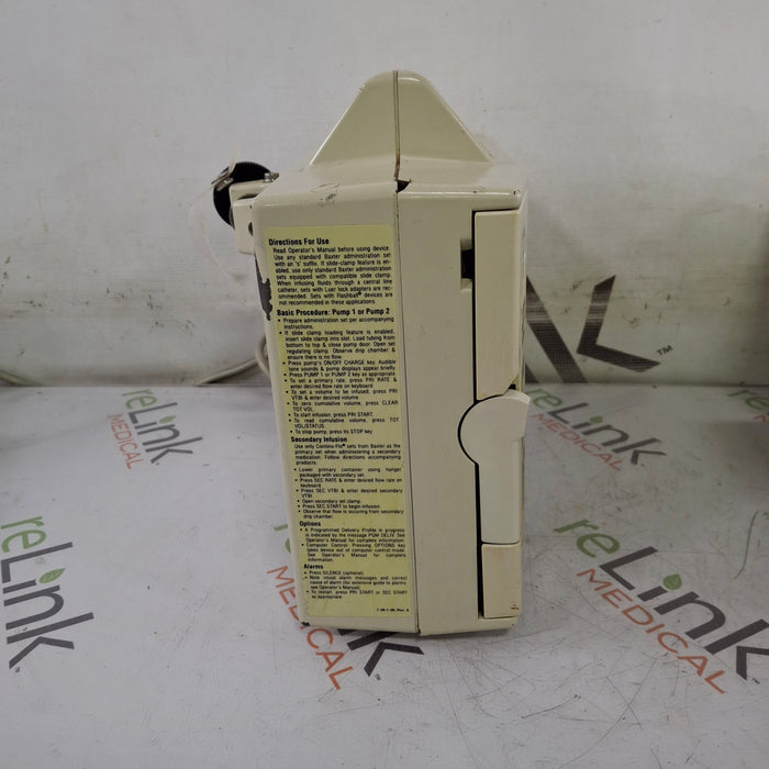 Baxter Flo-Gard 6301 Dual Channel Infusion Pump