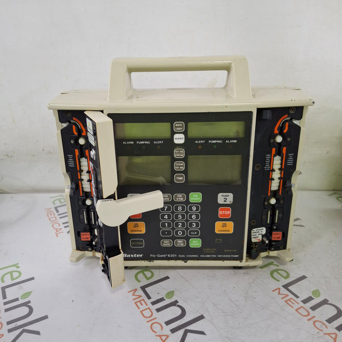 Baxter Flo-Gard 6301 Dual Channel Infusion Pump