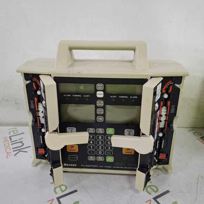 Baxter Flo-Gard 6301 Dual Channel Infusion Pump
