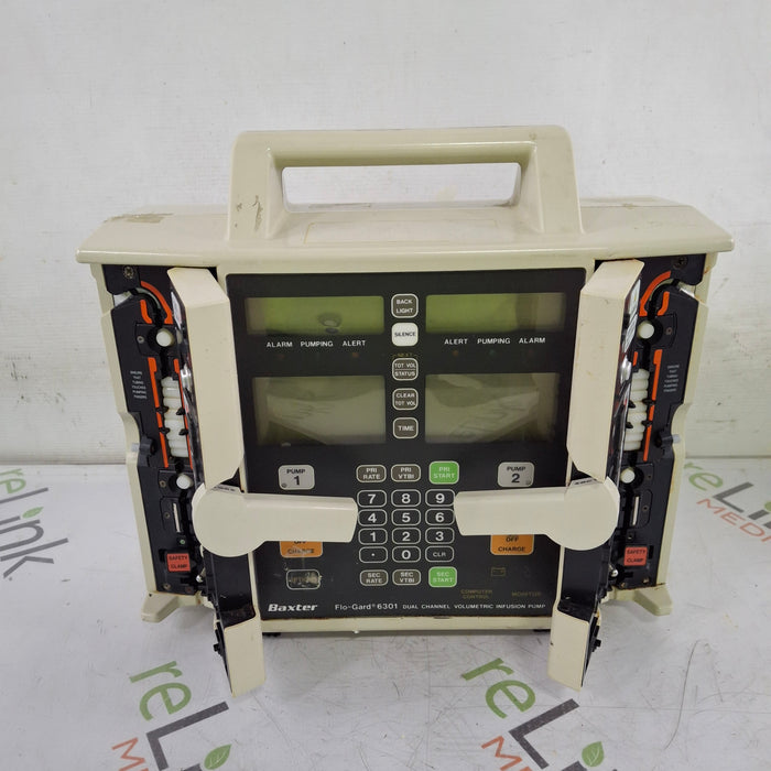 Baxter Flo-Gard 6301 Dual Channel Infusion Pump