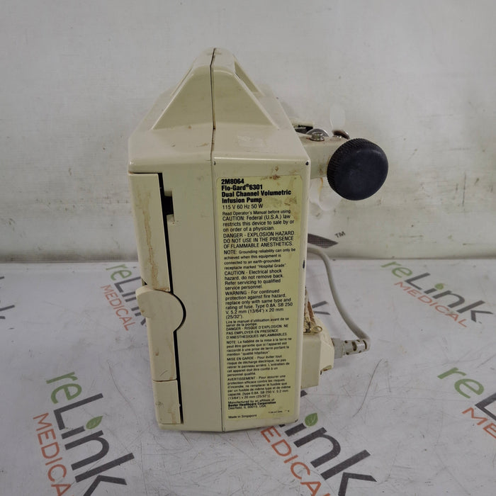 Baxter Flo-Gard 6301 Dual Channel Infusion Pump