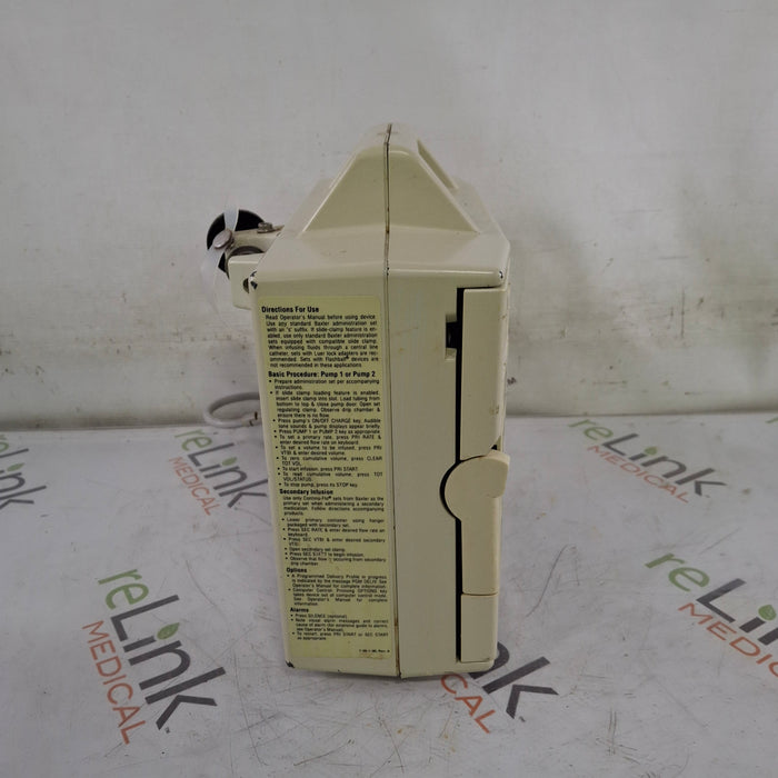 Baxter Flo-Gard 6301 Dual Channel Infusion Pump