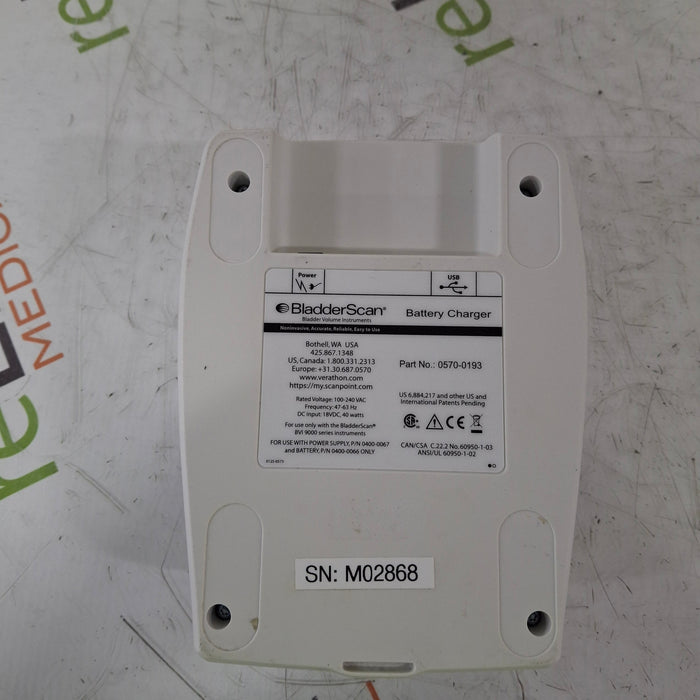 Verathon Medical, Inc BladderScan 0570-0193 Battery Charger