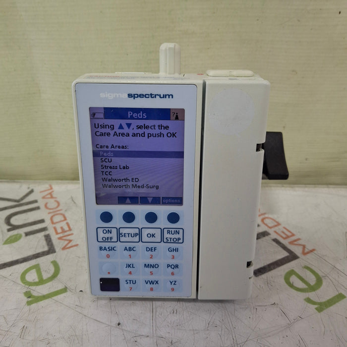 Baxter Sigma Spectrum 6.05.14 with B/G Battery Infusion Pump