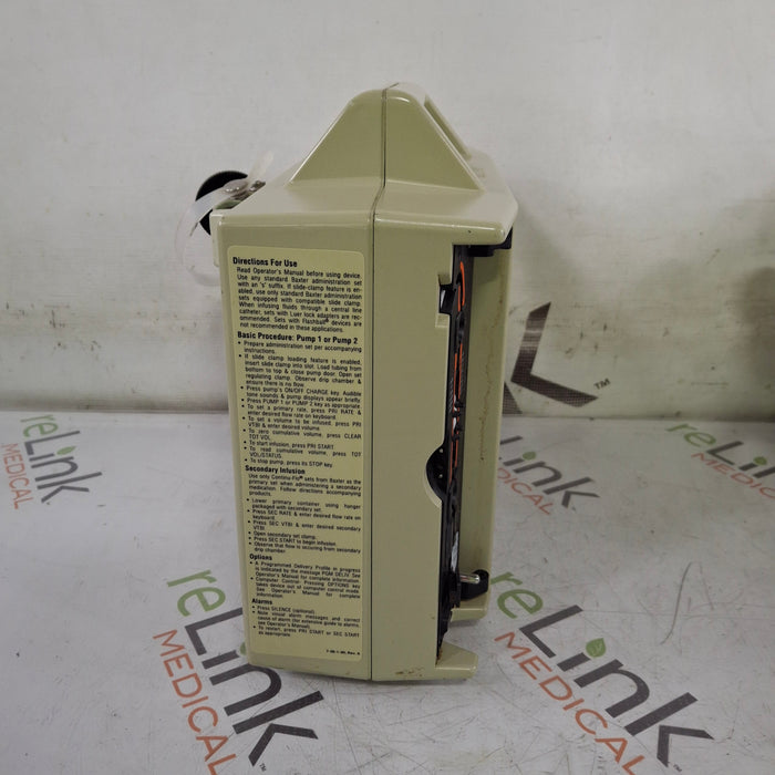 Baxter Flo-Gard 6301 Dual Channel Infusion Pump