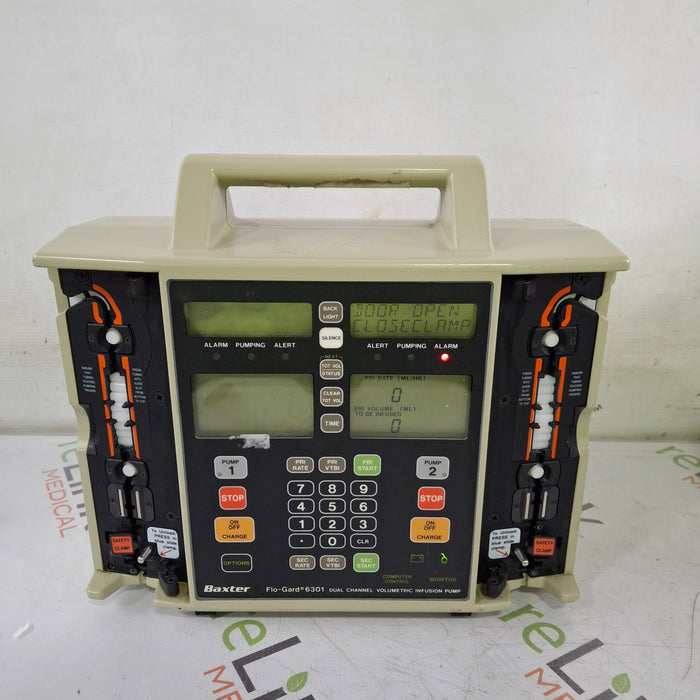 Baxter Flo-Gard 6301 Dual Channel Infusion Pump