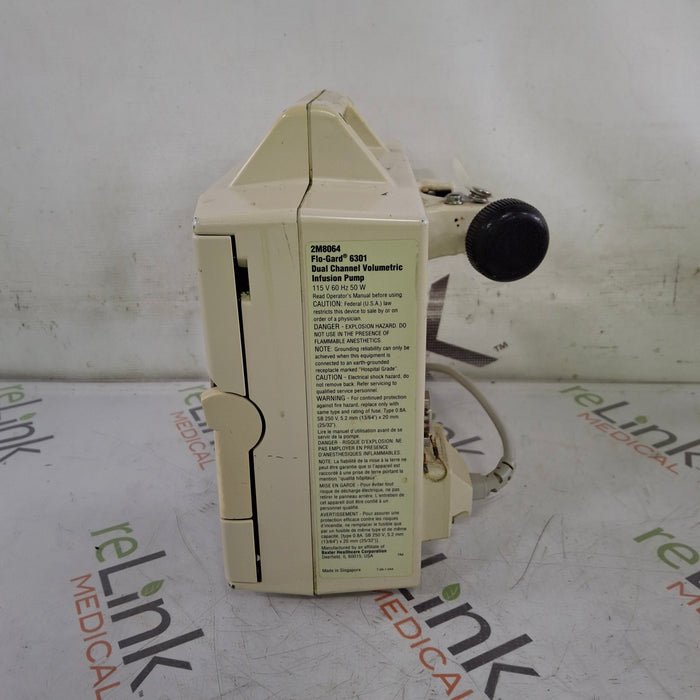 Baxter Flo-Gard 6301 Dual Channel Infusion Pump