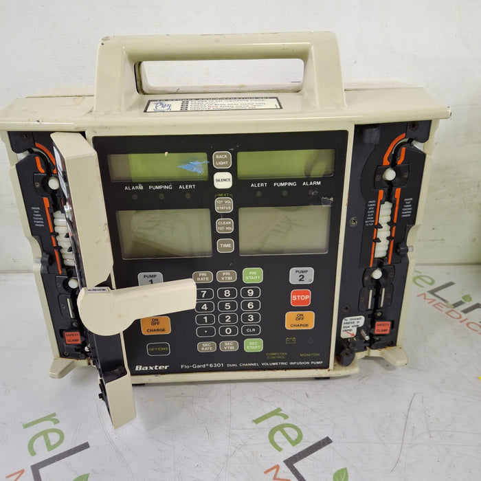 Baxter Flo-Gard 6301 Dual Channel Infusion Pump