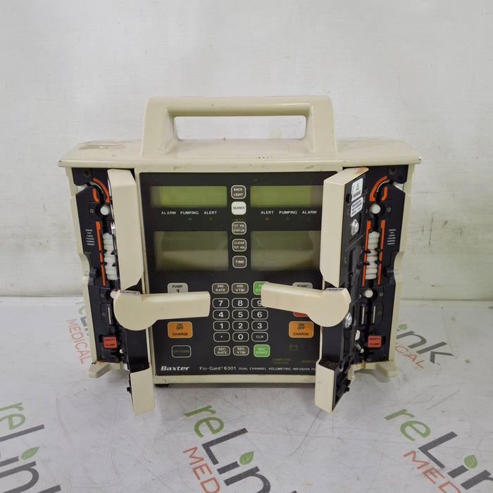 Baxter Flo-Gard 6301 Dual Channel Infusion Pump