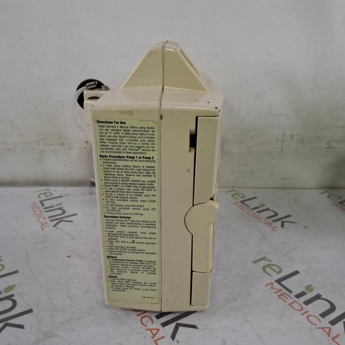 Baxter Flo-Gard 6301 Dual Channel Infusion Pump