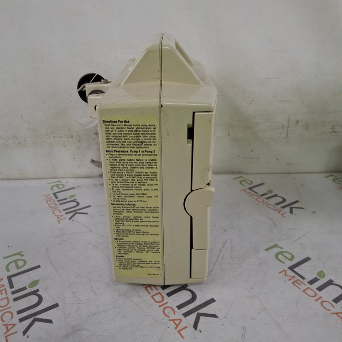 Baxter Flo-Gard 6301 Dual Channel Infusion Pump