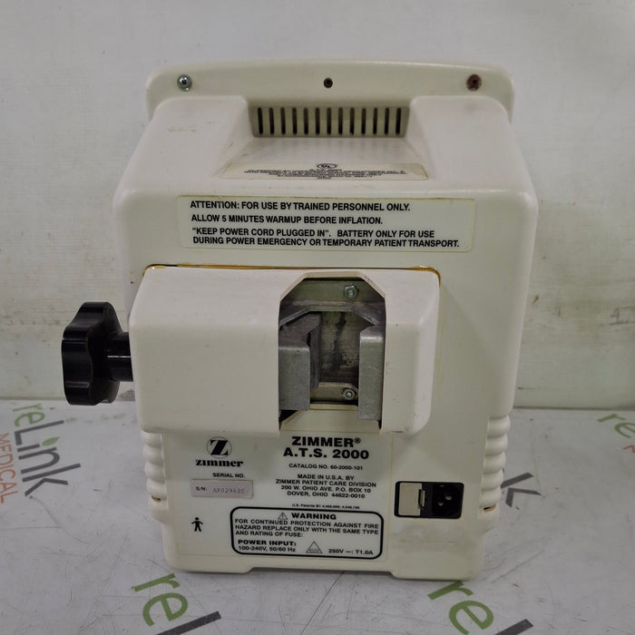 Zimmer ATS 2000 Automatic Tourniquet System