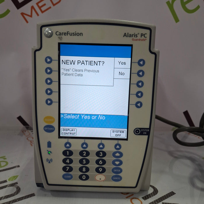 CareFusion Alaris 8015 Large Screen POC Infusion Pump
