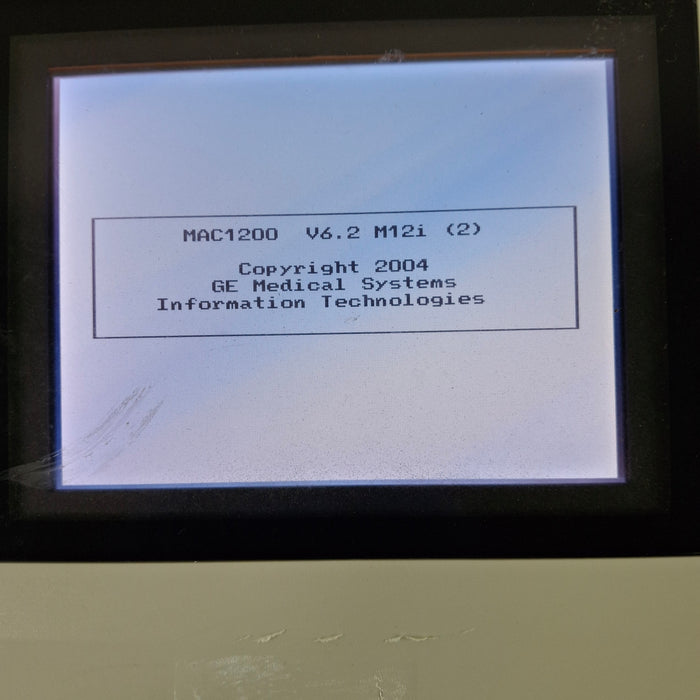 GE Healthcare MAC 1200 ECG