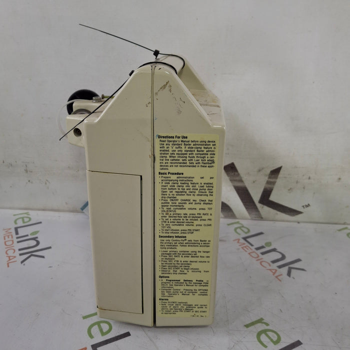 Baxter Flo-Gard 6201 Infusion Pump