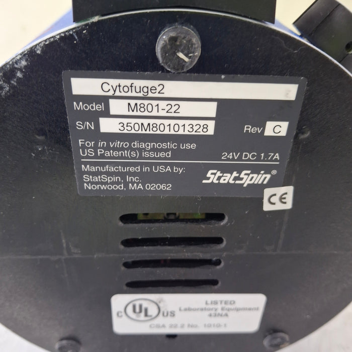 HemoCue StatSpin Cytofuge 2 Centrifuge