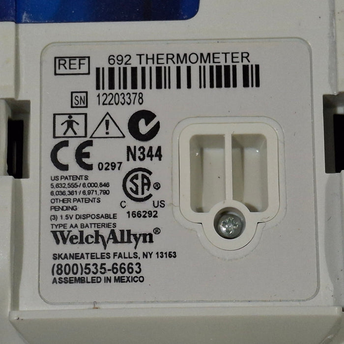 Welch Allyn SureTemp Plus 692 Thermometer