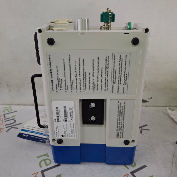 Zoll Z Vent Transport Ventilator