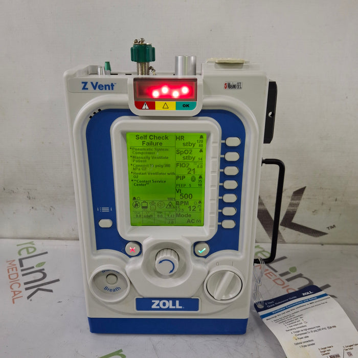 Zoll Z Vent Transport Ventilator