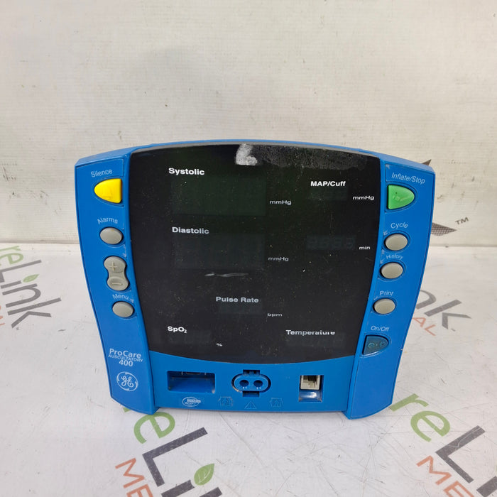 GE Healthcare Dinamap ProCare 400 Patient Monitor